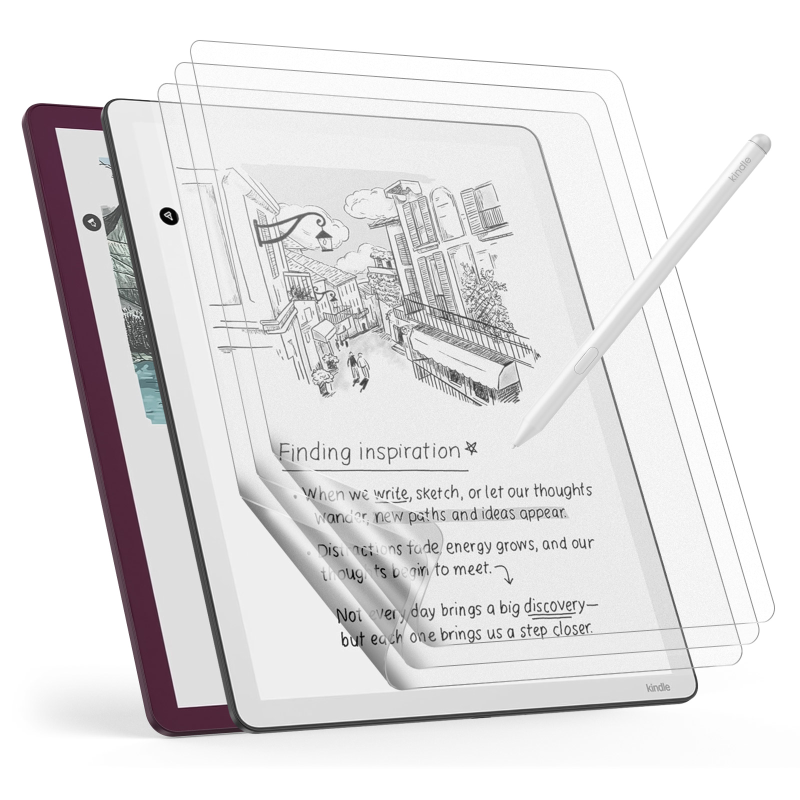Matte Anti Glare Screen Protector - ペーパーフィール スクリーン プロテクター 3 枚 11