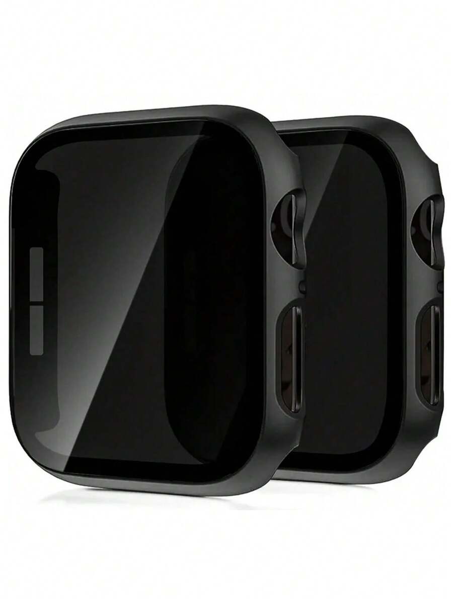 2枚入り ブラック アンチスパイ プライバシー スクリーン  - Anti Spy Privacy Glass Case のレビューと価格