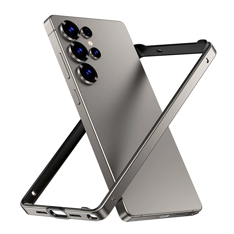 Samsung Galaxy S25 Ultra/S24 P - Metal Bumper Aluminum Frame Case のレビューと価格
