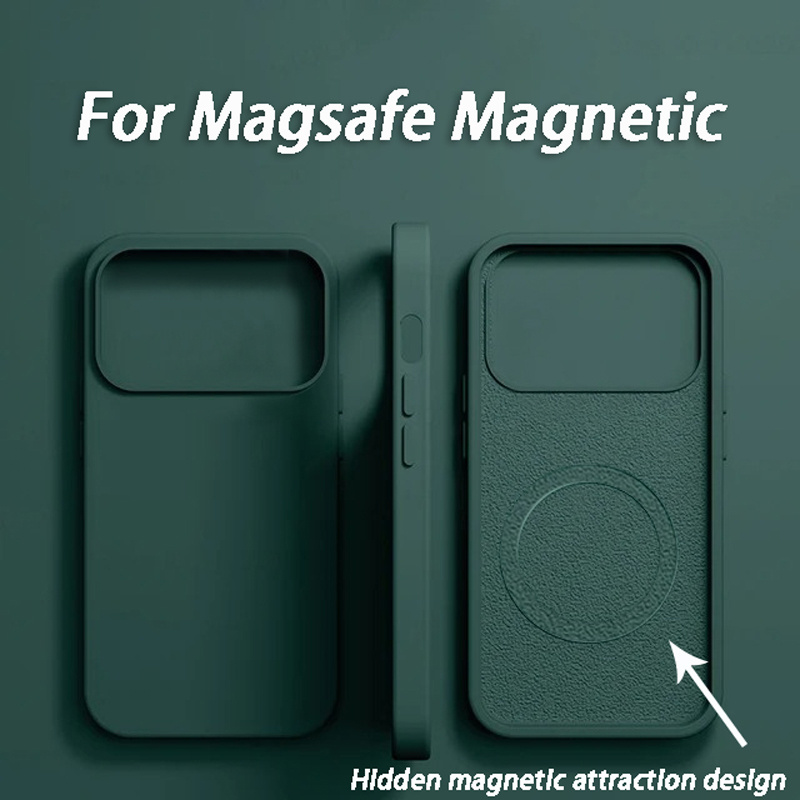 MagSafe対応 Apple iPhone 17/15/1 - Liquid Silicone Magnetic Phone Case のレビューと価格
