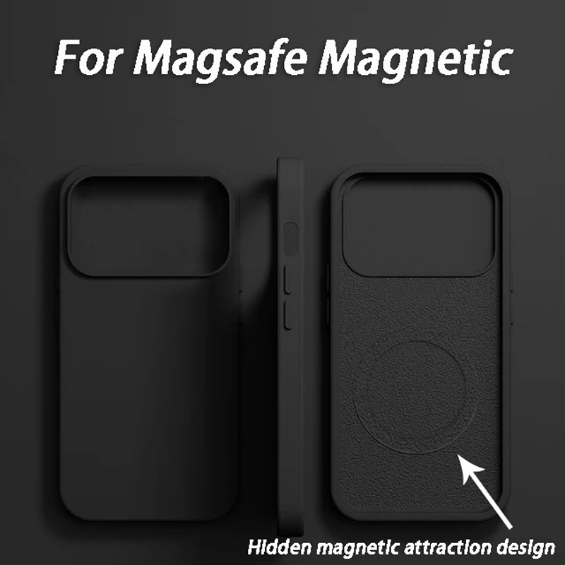 MagSafe対応 Apple iPhone 17/15/1 - Liquid Silicone Magnetic Phone Case のレビューと価格